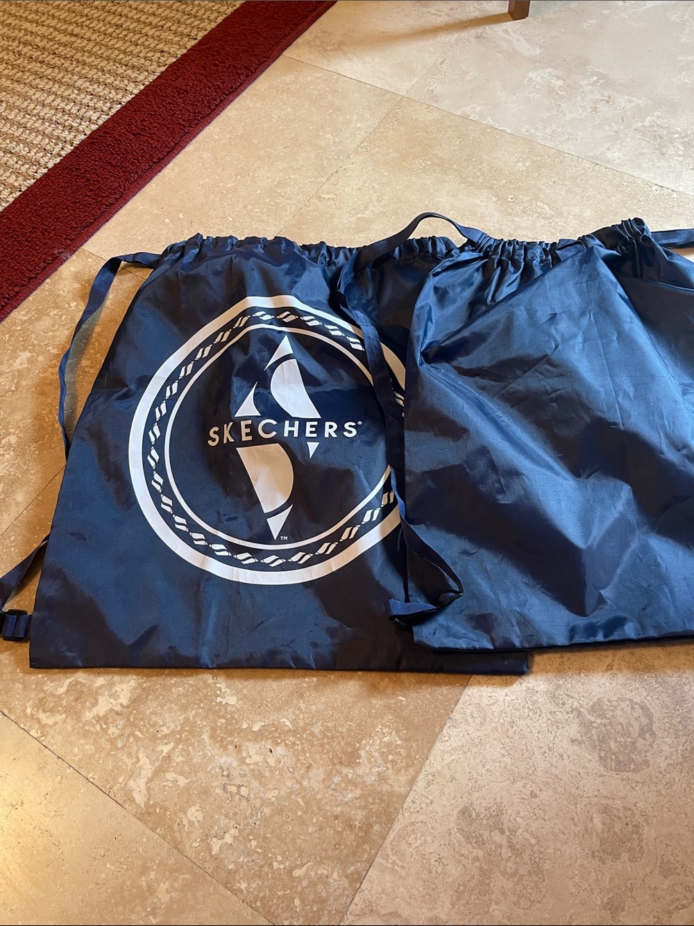 Men two string bags